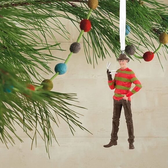 Freddy Krueger Christmas Tree Ornament Hallmark A Nightmare on Elm Street - Picture 1 of 5